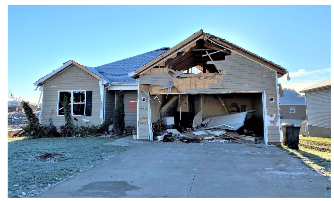 Loss-of-roof-sections-and-gable-end-framing-initiated-from-garage-door-failure-Bowling-Green